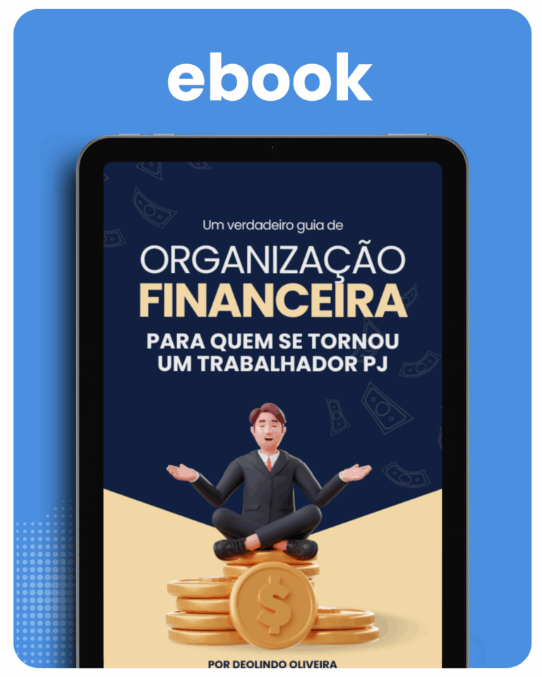 Guia de organização financeira para quem se tornou um trabalhador PJ.